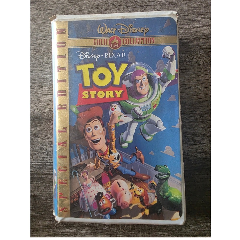 Toy Story VHS Walt Disney Gold Classic Collection Special Edition Pixar 2000